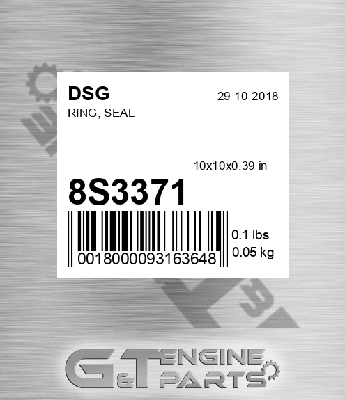 8S3371 Ring, Seal