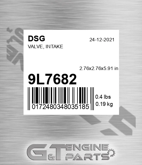 9L7682 Valve, Intake