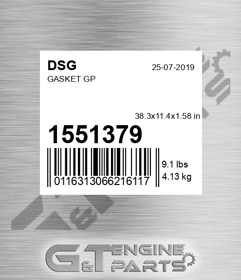 1551379 Gasket Gp