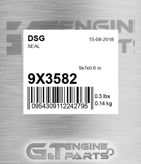 9X3582 Seal