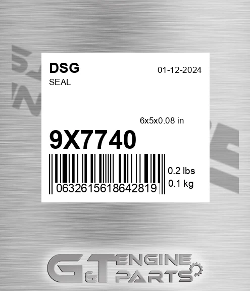 9X7740 Seal