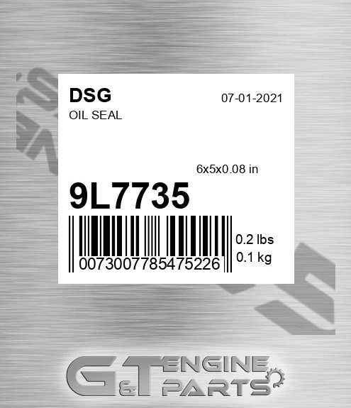 9L7735 Oil Seal