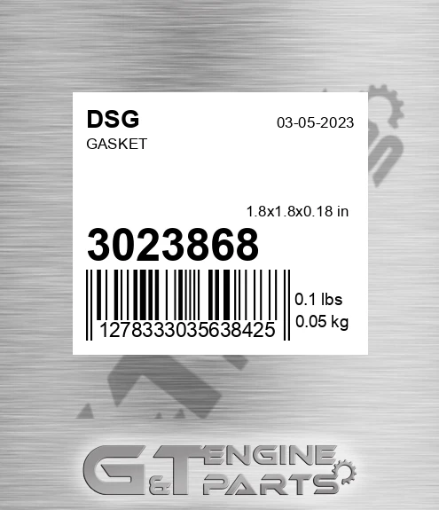 3023868 DSG Gasket