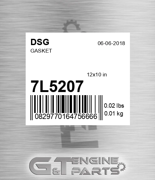 7L5207 Gasket