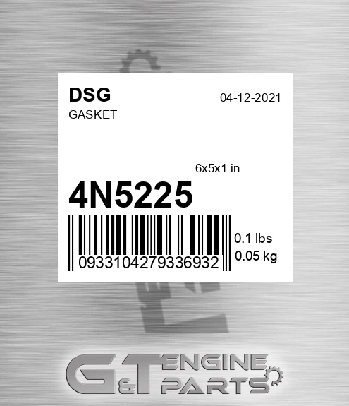 4N5225 Gasket