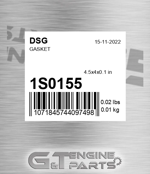 1S0155 DSG Gasket