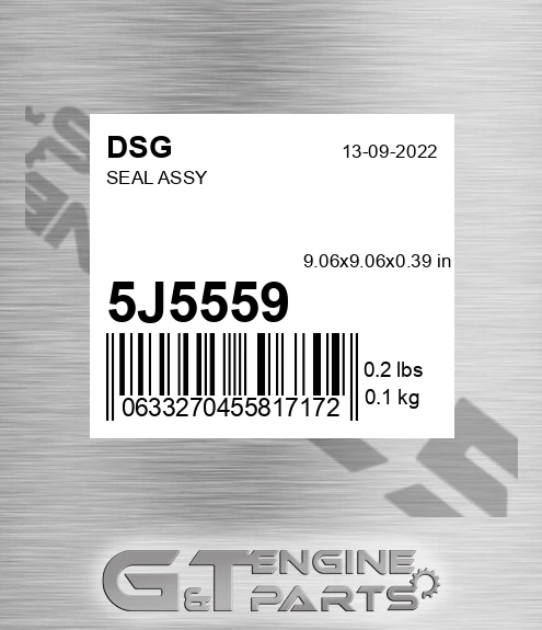 5J5559 Seal Assy