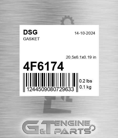4F6174 Gasket