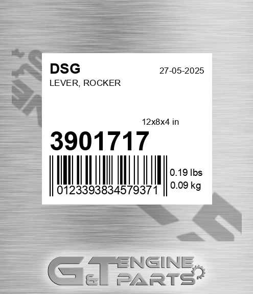 3901717 DSG Lever, Rocker