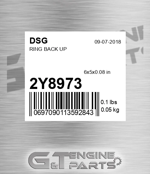 2Y8973 Ring Back Up
