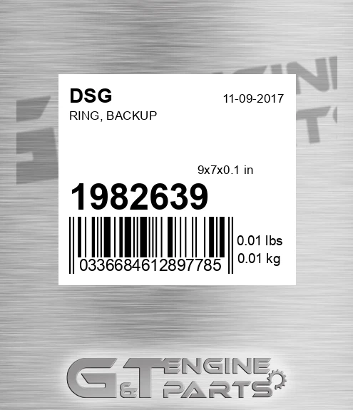 1982639 Ring, Backup