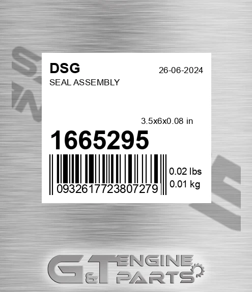 1665295 Seal Assembly