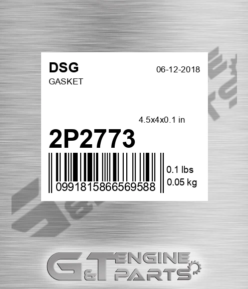 2P2773 Gasket