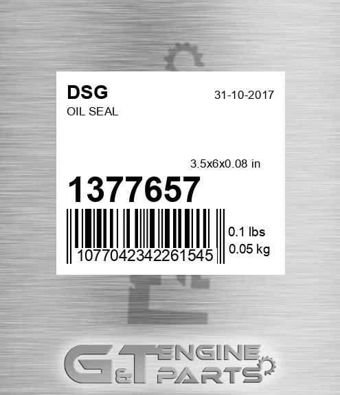 1377657 Oil Seal