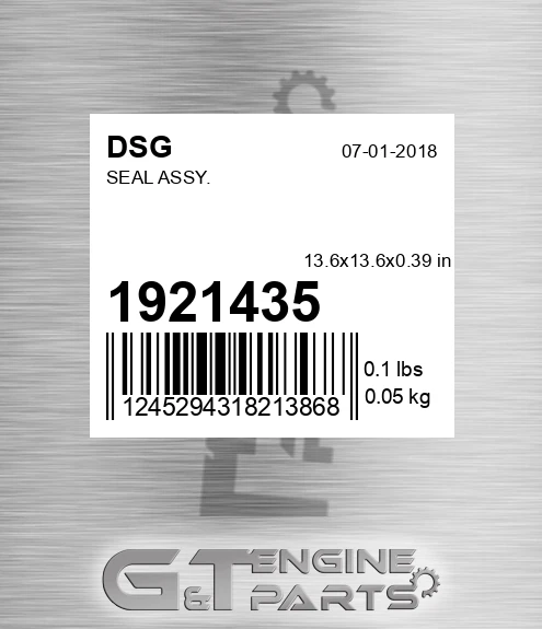 1921435 DSG Seal Assy.