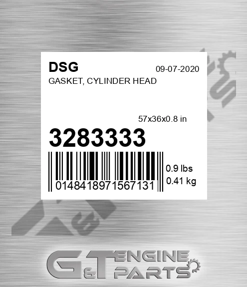 3283333 Gasket, Cylinder Head