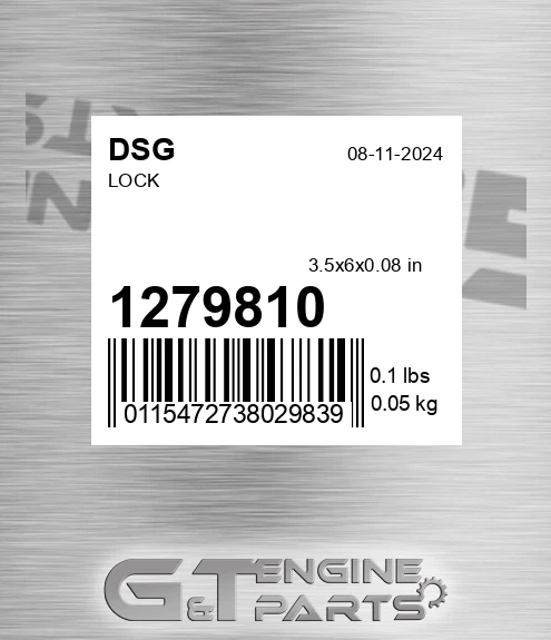 1279810 Lock