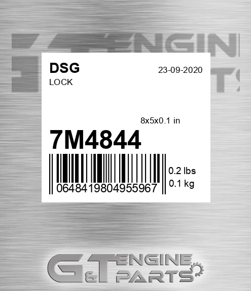 7M4844 DSG Lock