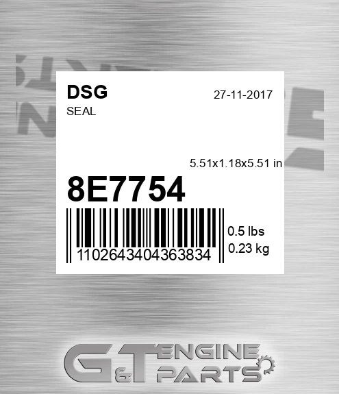 8E7754 DSG Seal
