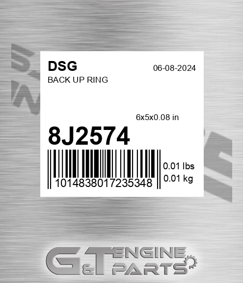 8J2574 Back Up Ring