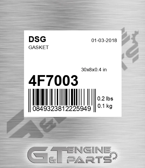 4F7003 Gasket