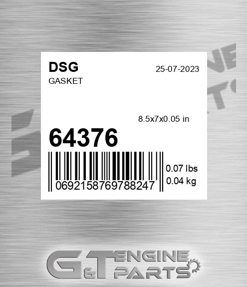 64376 Gasket
