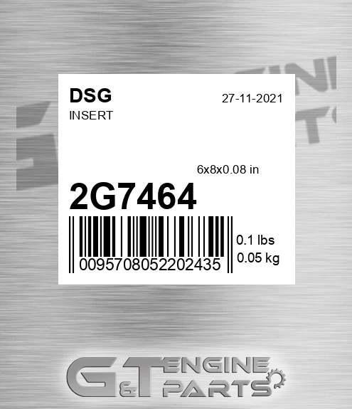 2G7464 Insert