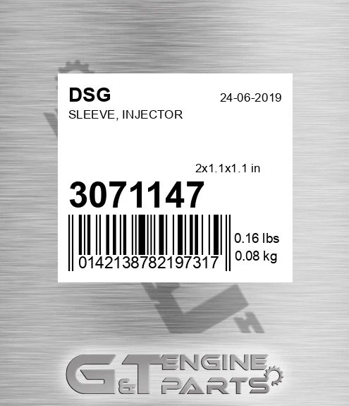 3071147 Sleeve, Injector