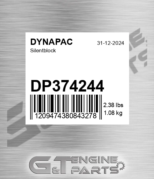 DP374244 Silentblock for DYNAPAC