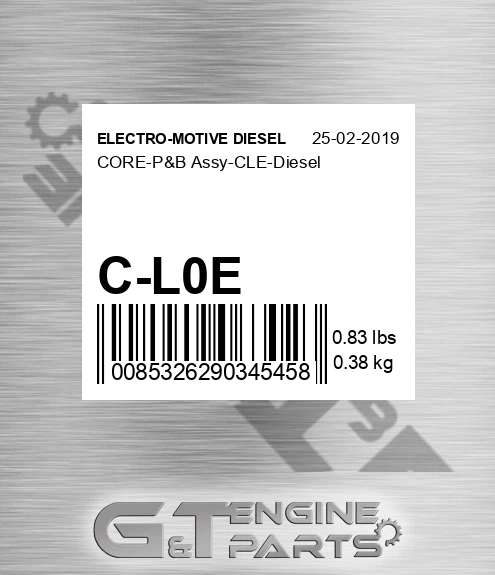 C-L0E Core-p&b Assy-cle-diesel