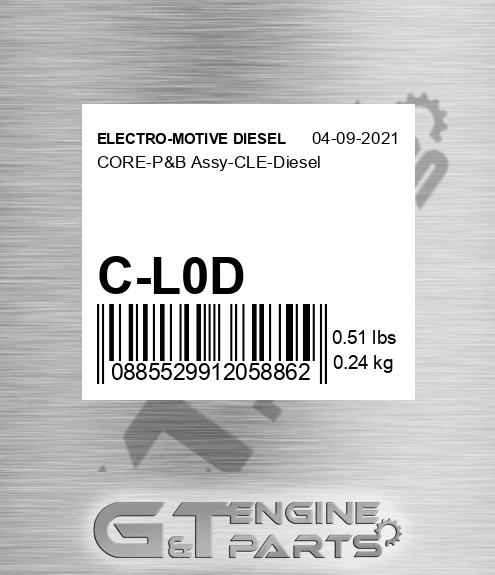 C-L0D Core-p&b Assy-cle-diesel