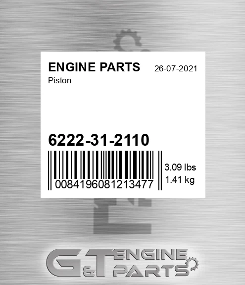 6222-31-2110 Piston