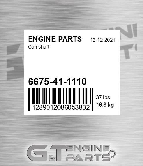 6675-41-1110 Camshaft
