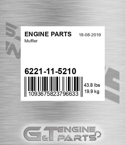 6221-11-5210 Muffler