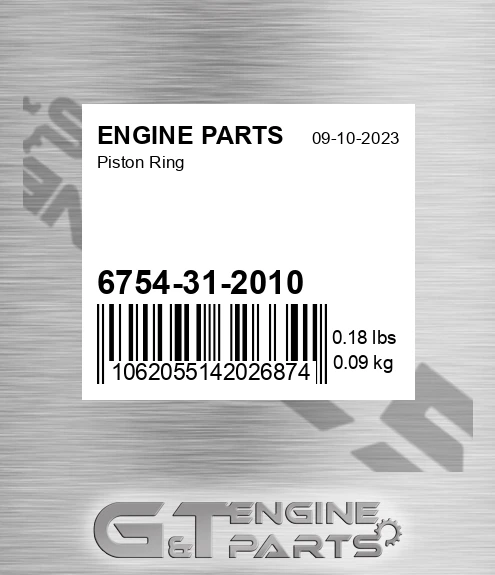 6754-31-2010 Piston Ring