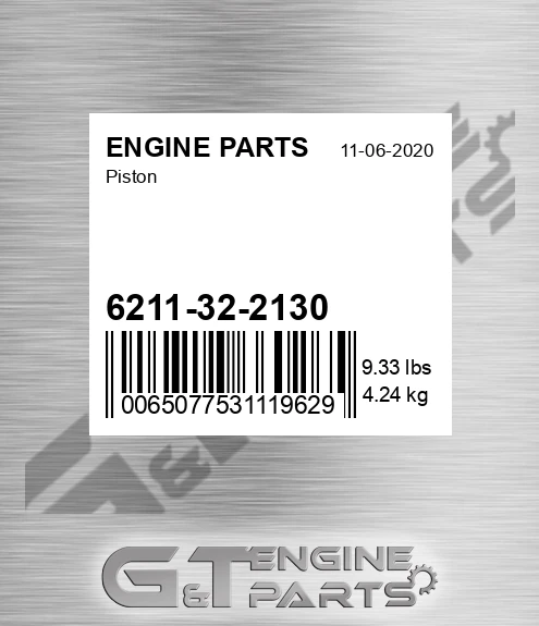 6211-32-2130 Piston