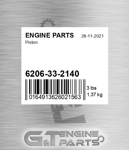 6206-33-2140 Piston