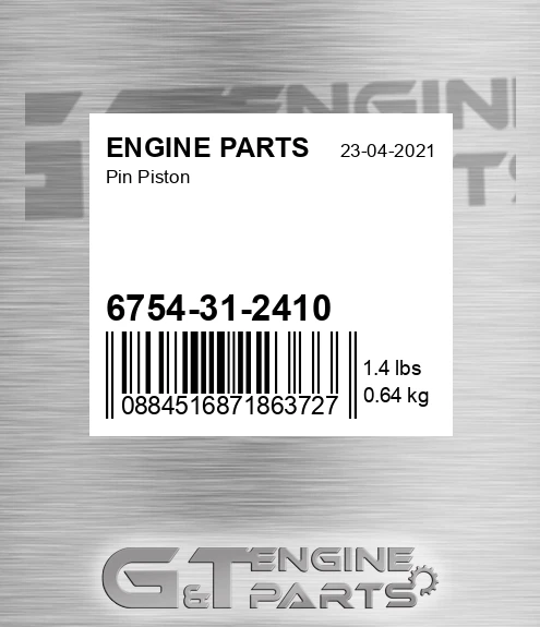 6754-31-2410 Pin Piston