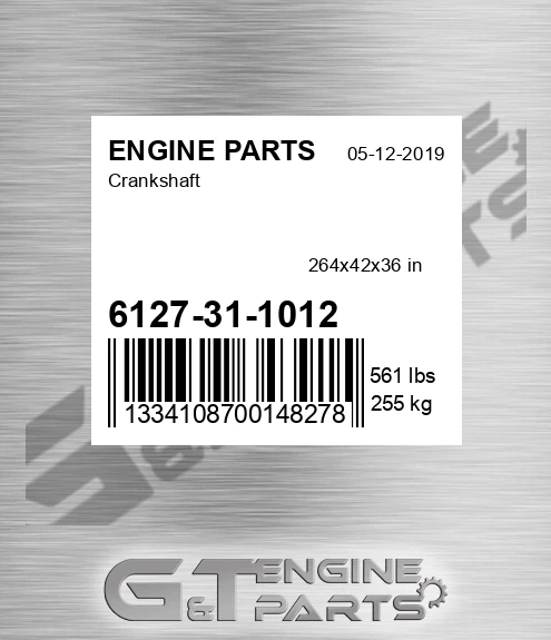 6127-31-1012 Crankshaft