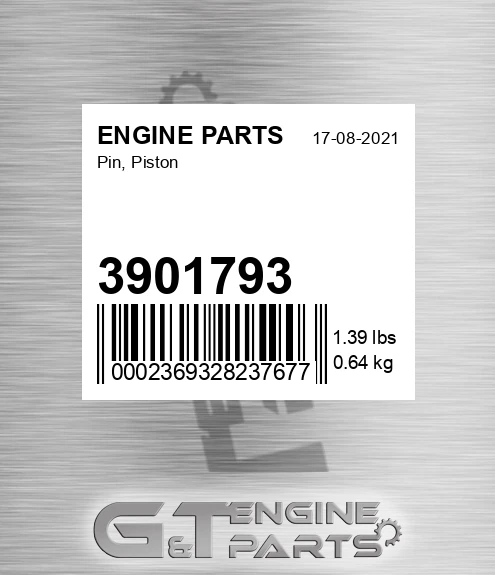 3901793 Pin, Piston
