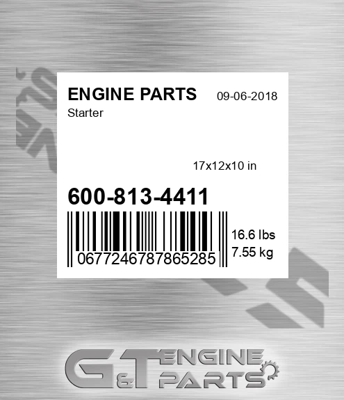 600-813-4411 Starter