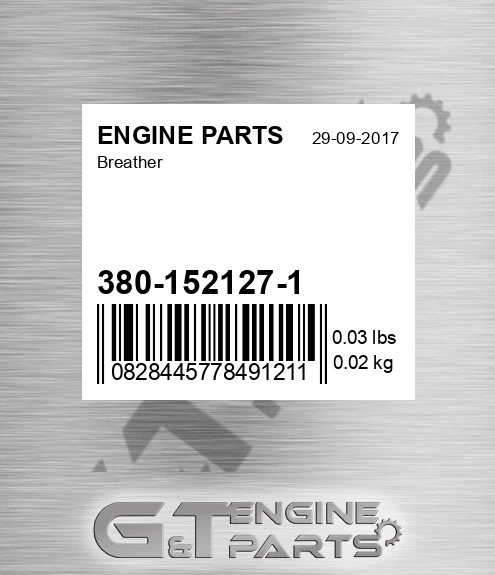 380-152127-1 Breather for ENGINE PARTS