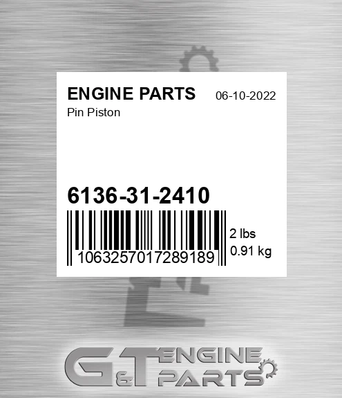 6136-31-2410 Pin Piston