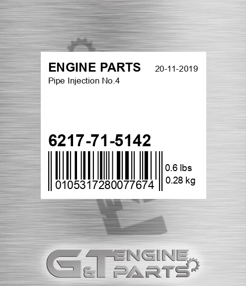 6217-71-5142 Pipe Injection No.4