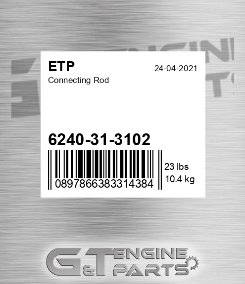 6240-31-3102 Connecting Rod for ETP