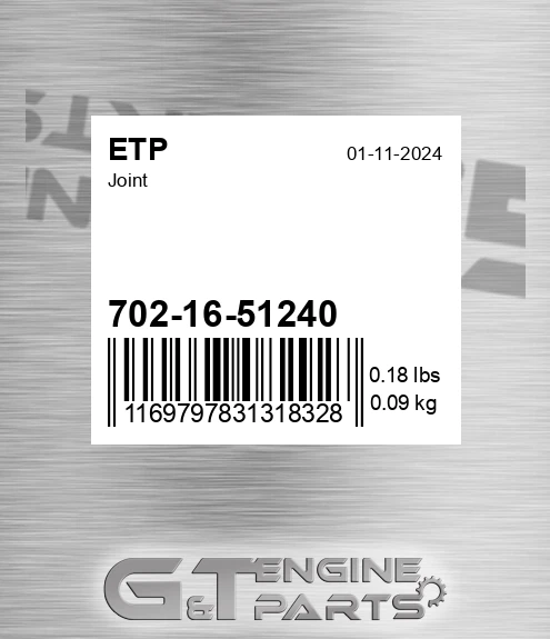 702-16-51240 Joint