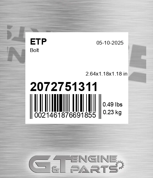 2072751311 Bolt