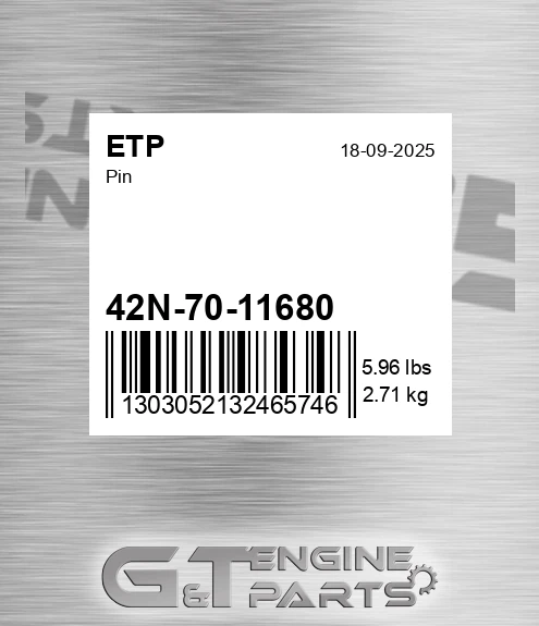 42N-70-11680 Pin