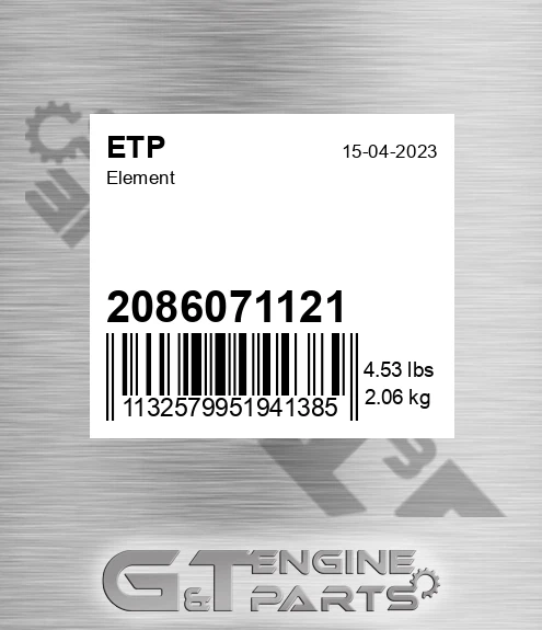 2086071121 Element for ETP
