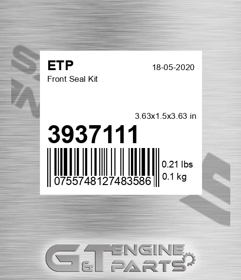 3937111 Front Seal Kit